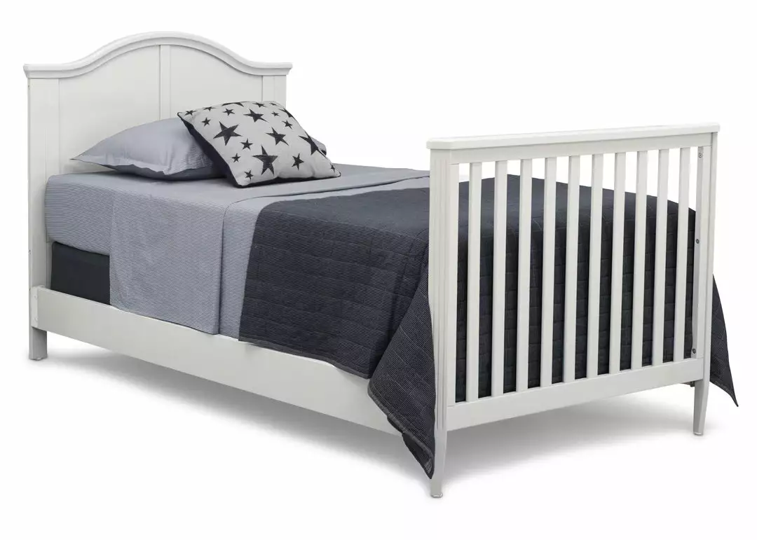 Delta Children Parker Mini Convertible Baby Crib With Mattress And 2 Sheets 15 Delta Children Parker Mini Convertible Baby Crib With Mattress And 2 Sheets