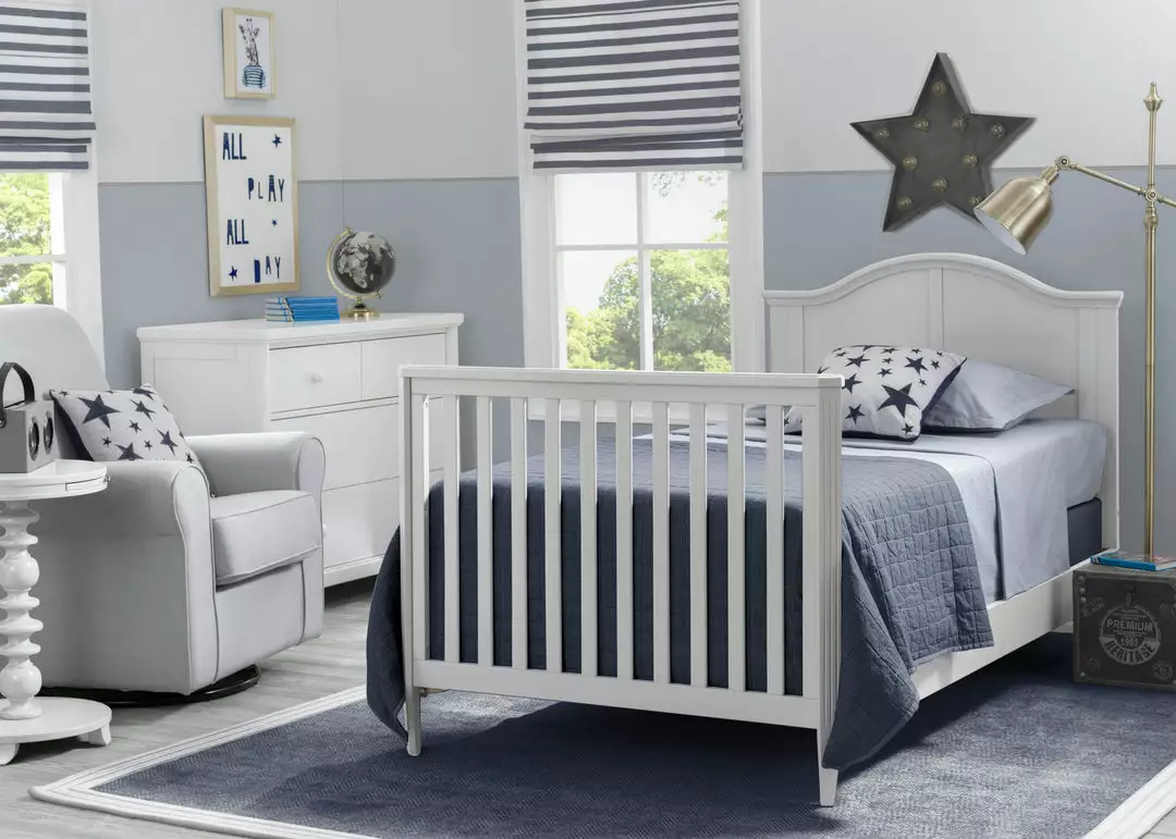 Delta Children Parker Mini Convertible Baby Crib With Mattress And 2 Sheets 12 Delta Children Parker Mini Convertible Baby Crib With Mattress And 2 Sheets