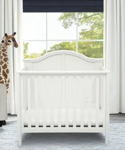 Delta Children Parker Mini Convertible Baby Crib With Mattress And 2 Sheets 24 Delta Children Parker Mini Convertible Baby Crib With Mattress And 2 Sheets