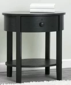 Delta Children Farmhouse Nightstand With Drawer