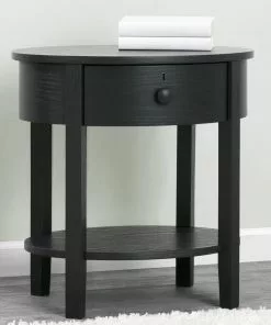 Delta Children Farmhouse Nightstand With Drawer