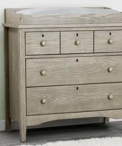 Delta Children Dressers & Changing Tables Farmhouse 3 Drawer Dresser With Changing Top