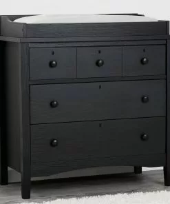 Delta Children Dressers & Changing Tables Farmhouse 3 Drawer Dresser With Changing Top