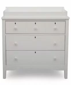 Delta Children Dressers & Changing Tables Farmhouse 3 Drawer Dresser With Changing Top
