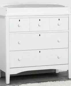 Delta Children Dressers & Changing Tables Farmhouse 3 Drawer Dresser With Changing Top