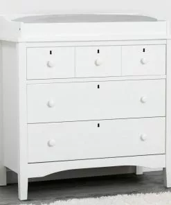 Delta Children Dressers & Changing Tables Farmhouse 3 Drawer Dresser With Changing Top