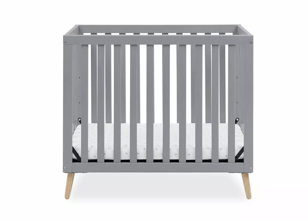 Delta Children Baby Cribs Essex Convertible Mini Baby Crib With 2.75-Inch Mattress 4 Delta Children Baby Cribs Essex Convertible Mini Baby Crib With 2.75-Inch Mattress