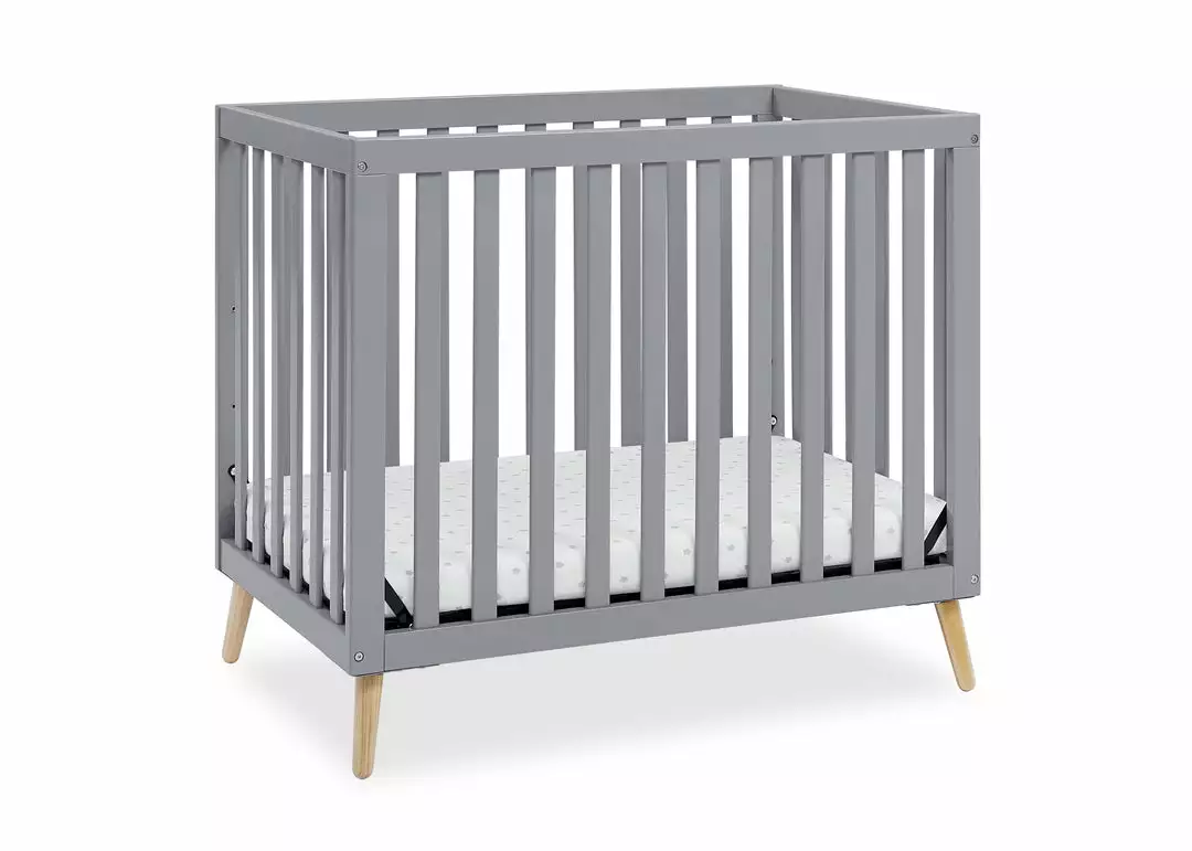 Delta Children Baby Cribs Essex Convertible Mini Baby Crib With 2.75-Inch Mattress 5 Delta Children Baby Cribs Essex Convertible Mini Baby Crib With 2.75-Inch Mattress