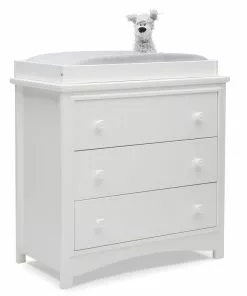 Delta Children Dressers & Changing Tables Perry 3 Drawer Dresser With Changing Top