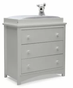 Delta Children Dressers & Changing Tables Perry 3 Drawer Dresser With Changing Top