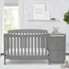 Delta Children Baby Cribs Mason Convertible 6-in-1 Crib And Changer
