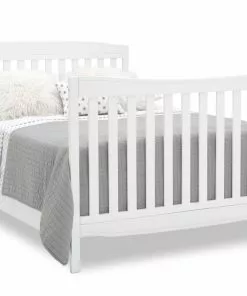 Delta Children Baby Cribs Mason Convertible 6-in-1 Crib And Changer