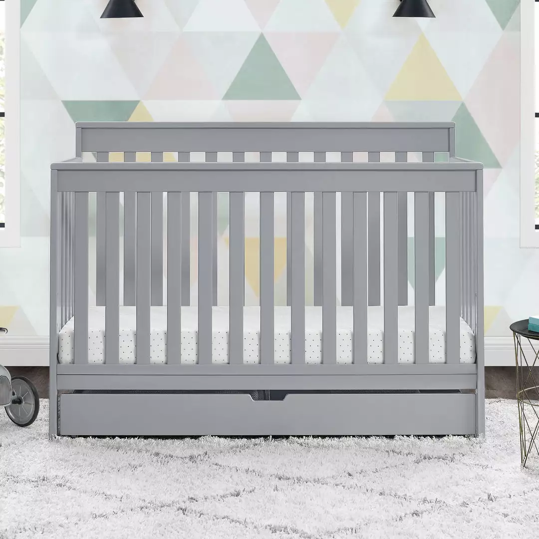 Delta Children Baby Cribs Mercer 6-in-1 Convertible Crib With Storage Trundle 30 Delta Children Baby Cribs Mercer 6-in-1 Convertible Crib With Storage Trundle