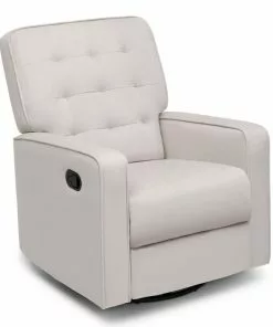 Delta Children Gavin Nursery Glider Swivel Recliner Featuring LiveSmart Fabric By Culp Gliders & Rocking Chairs