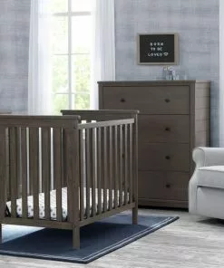 Simmons Kids Monterey Mini Crib With Mattress Baby Cribs
