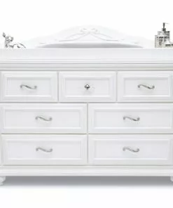 Simmons Kids Fairytale 7 Drawer Dresser With Changing Top Dressers & Changing Tables