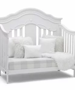 Simmons Kids Fairytale 5-in-1 Convertible Crib With Conversion Rails Baby Cribs