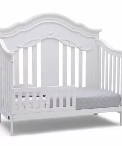 Simmons Kids Fairytale 5-in-1 Convertible Crib With Conversion Rails Baby Cribs