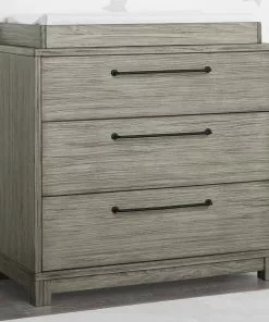 Simmons Kids Willow 3 Drawer Dresser With Changing Top Dressers & Changing Tables