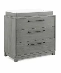 Simmons Kids Willow 3 Drawer Dresser With Changing Top Dressers & Changing Tables