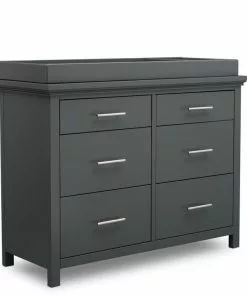 Simmons Kids Avery 6 Drawer Dresser With Changing Top Dressers & Changing Tables