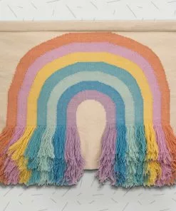 Delta Children What's New Handwoven Rainbow Wall Hanging