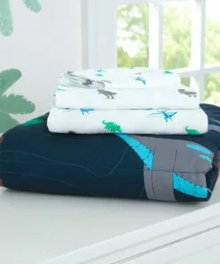 Delta Children Boys 4-Piece Toddler Bedding Set Sheets & Mattress Covers