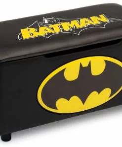 Delta Children Batman Upholstered Storage Bench For Kids 11 Delta Children Batman Upholstered Storage Bench For Kids