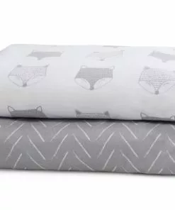 Delta Children Indie Fox Fitted Crib Sheets - 2 Pack 14 Delta Children Indie Fox Fitted Crib Sheets - 2 Pack