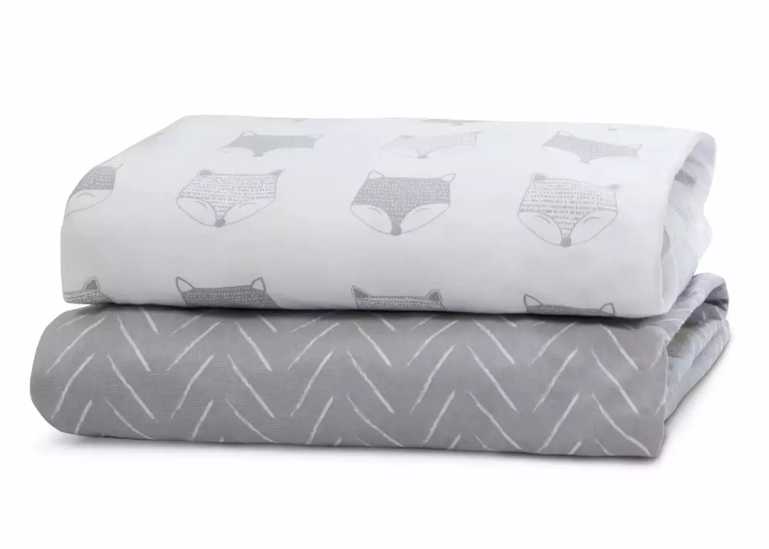 Delta Children Indie Fox Fitted Crib Sheets - 2 Pack 8 Delta Children Indie Fox Fitted Crib Sheets - 2 Pack