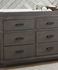 Simmons Kids Asher 6 Drawer Dresser With Changing Top