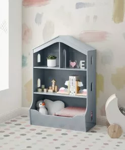 Delta Children Bookcases & Hutches Playhouse Bookcase With Toy Storage