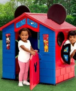 Delta Children Toys & Play Mickey Mouse Plastic Indoor/Outdoor Playhouse With Easy Assembly