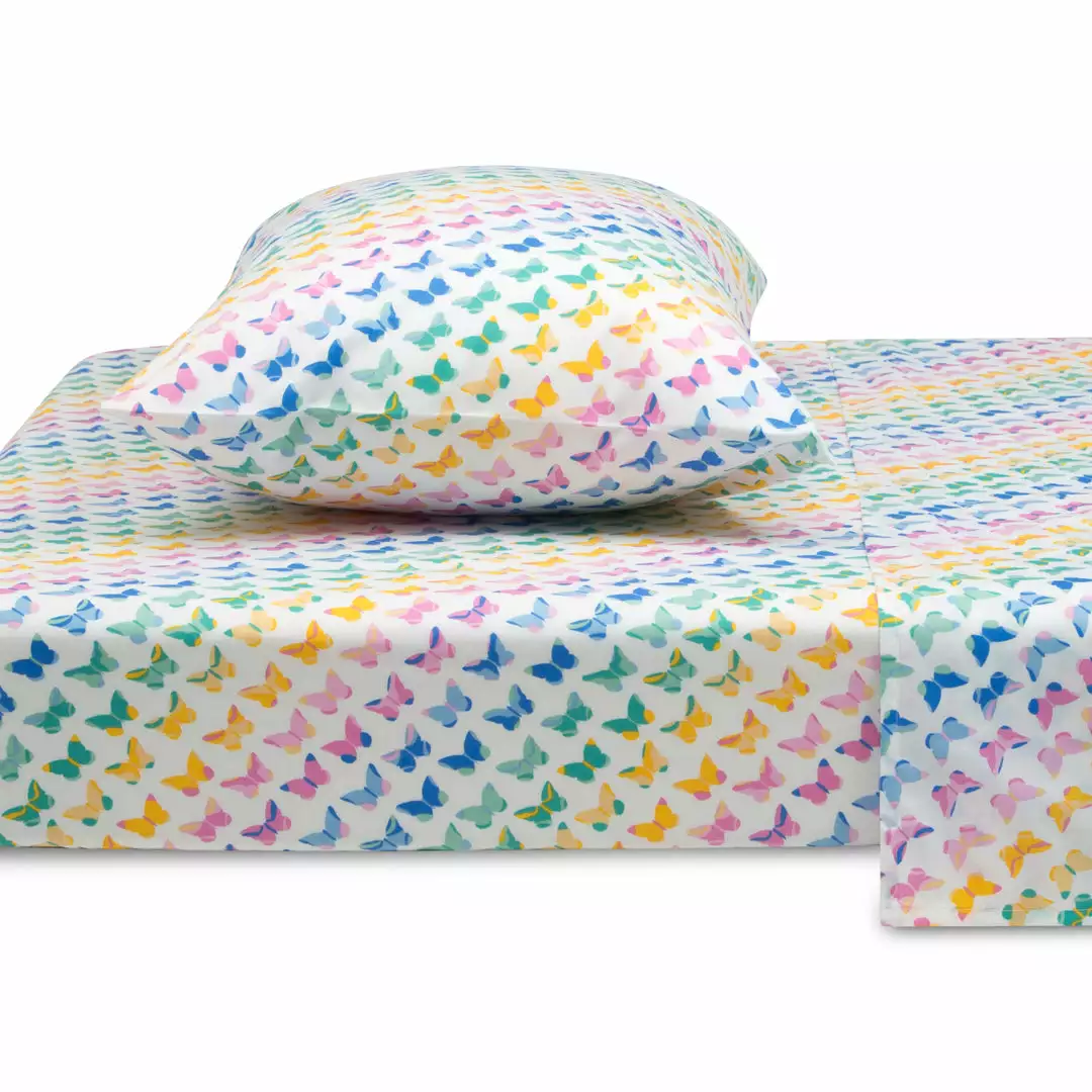 Delta Children Butterflies 3-Piece Twin Sheet Set 9 Delta Children Butterflies 3-Piece Twin Sheet Set