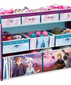 Delta Children Frozen Deluxe 9 Bin Design And Store Toy Organizer Storage