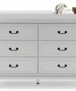Simmons Kids Juliette 6 Drawer Dresser With Changing Top Dressers & Changing Tables