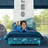 Delta Children Shark Upholstered Twin Bed