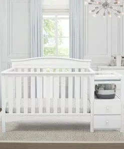 Delta Children Birkley Convertible Crib And Changer Baby Cribs