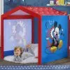 Delta Children Playhouses Mickey Mouse Indoor Playhouse With Fabric Tent For Boys And Girls