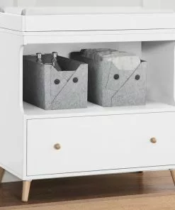 Delta Children Madison Convertible Changing Table With Drawer