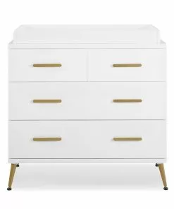 Delta Children Sloane 4 Drawer Dresser With Changing Top Dressers & Changing Tables