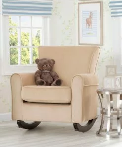 Delta Children Gliders & Rocking Chairs Lancaster Rocking Chair Featuring LiveSmart Fabric By Culp