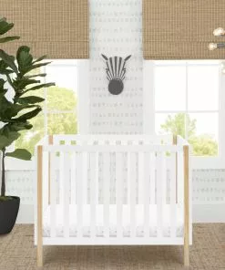 Delta Children Gio Mini Crib With 2.75-Inch Mattress Baby Cribs