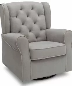Delta Children Emerson Nursery Glider Swivel Rocker Chair Gliders & Rocking Chairs