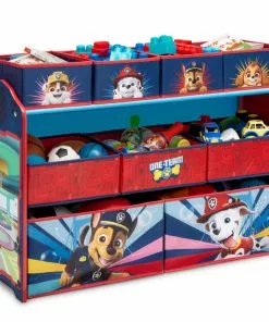 Delta Children PAW Patrol Deluxe 9 Bin Design And Store Toy Organizer