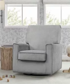 Delta Children What's New Sophie Nursery Glider Swivel Chair With LiveSmart Fabric