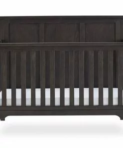 Delta Children Sweet Beginnings Sage Flat Top 6-in-1 Convertible Crib