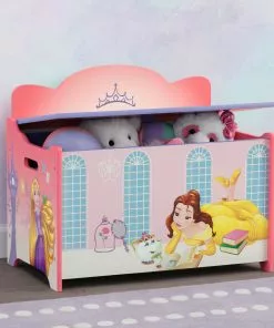 Delta Children Princess Deluxe Toy Box