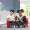 Delta Children Avengers Cozee Flip-Out Sofa - 2-in-1 Convertible Sofa To Lounger For Kids