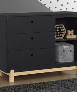 Delta Children Dressers & Changing Tables Poppy 3 Drawer Dresser With Cubbies